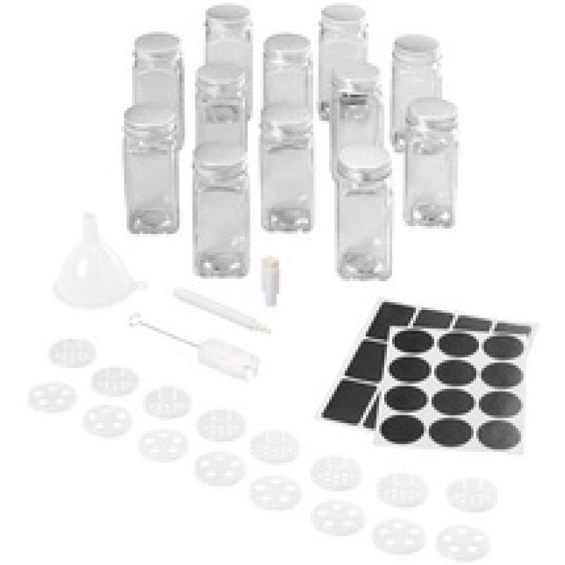 metaltex Kit de saupoudreuses Shake-It, 120 ml, 12 verres