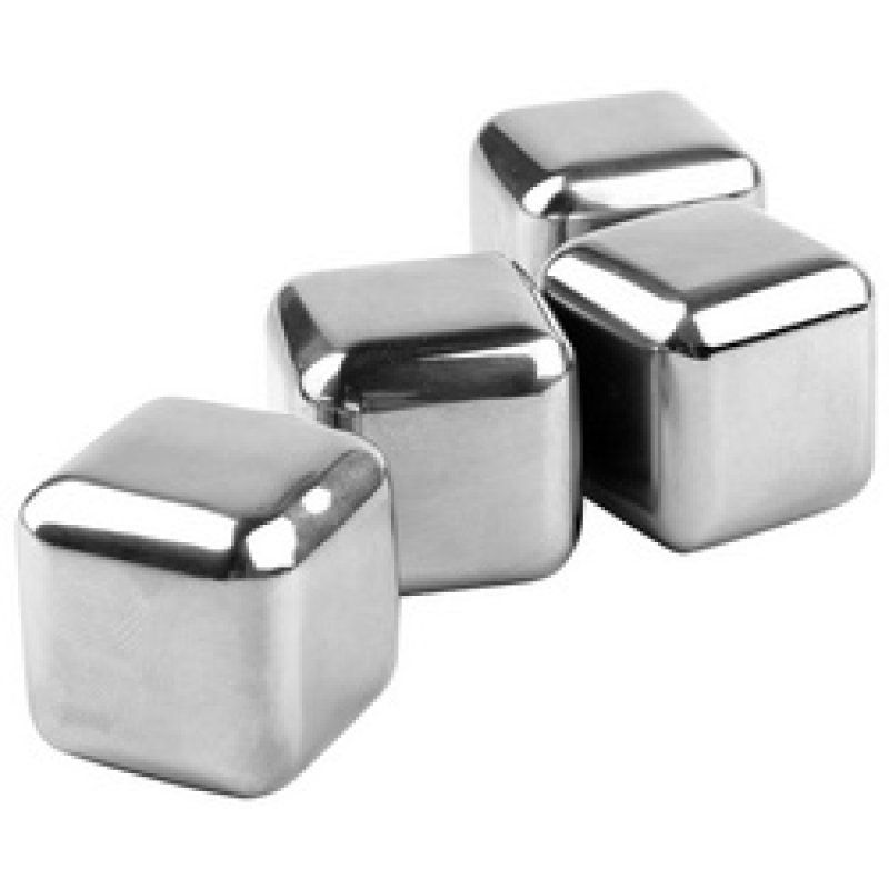 metaltex Set de glaçons réutilisables, en acier inoxydable