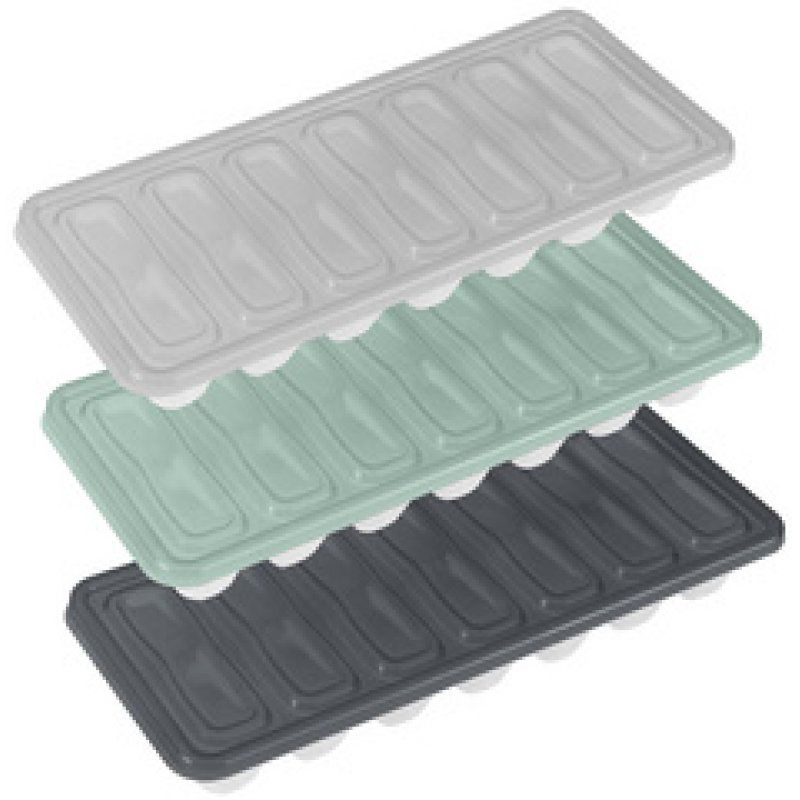 metaltex Bac à glaçons, pour 14 glaçons, set de 2