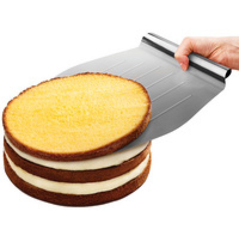 metaltex Lève-gâteau, inox, avec poignée