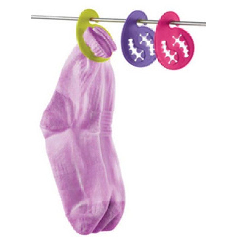 metaltex Porte-chaussettes, en caoutchouc, assorti