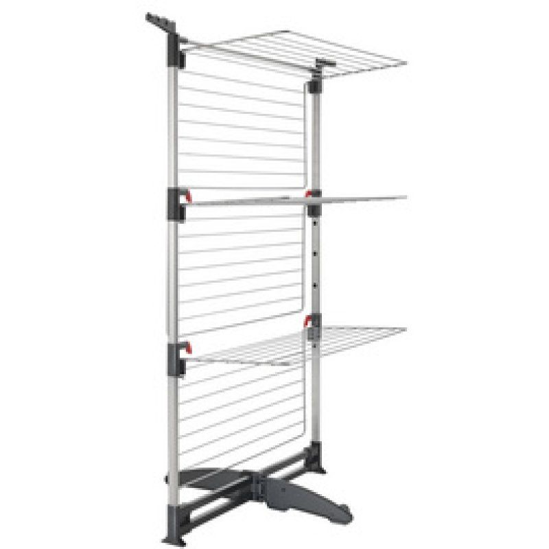 metaltex Séchoir à linge vertical Ciclone VARIO, 3 niveaux