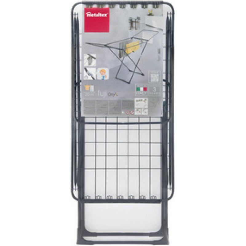 metaltex Séchoir à linge Fuji ONYX, noir mat