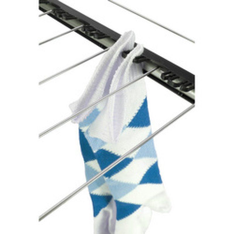 metaltex Séchoir à linge Hydra ONYX, noir mat