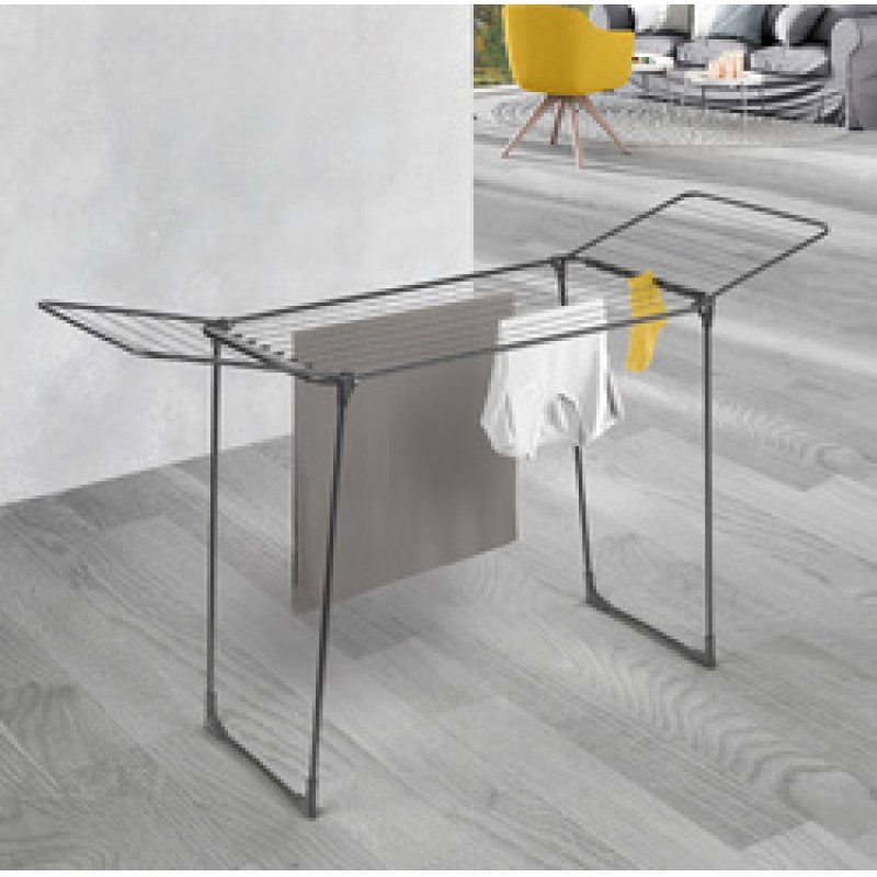 metaltex Séchoir à linge Hydra ONYX, noir mat