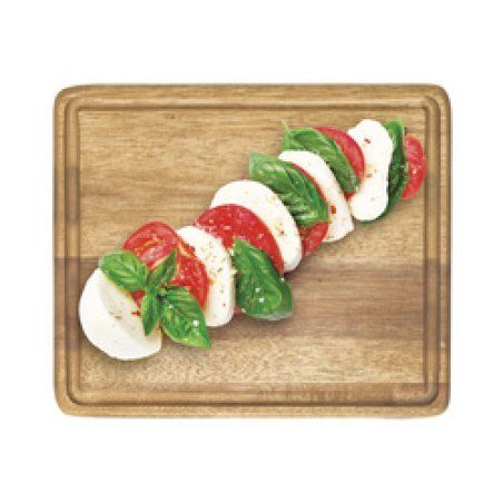 metaltex Planche à découper, 240 x 200 mm, bois d'acacia