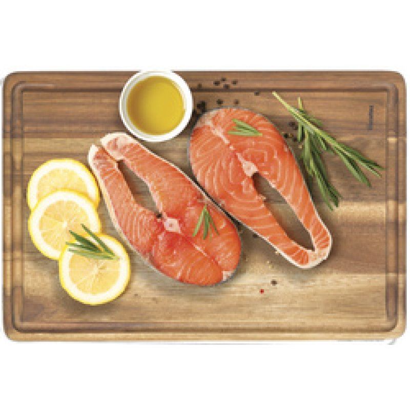 metaltex Planche à découper, 310 x 210 mm, bois d'acacia