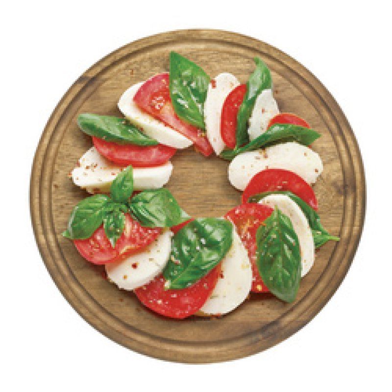 metaltex Planche à découper, diamètre: 240 mm, bois d'acacia