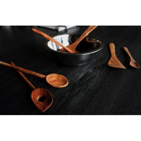 metaltex Cuillère de cuisine avec trou, longueur: 300 mm