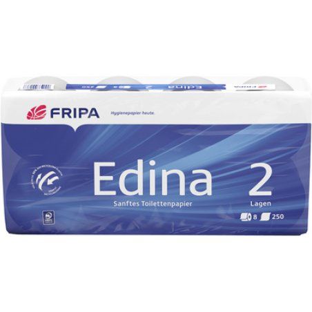 Fripa Papier toilette Edina, 4 couches, extra blanc