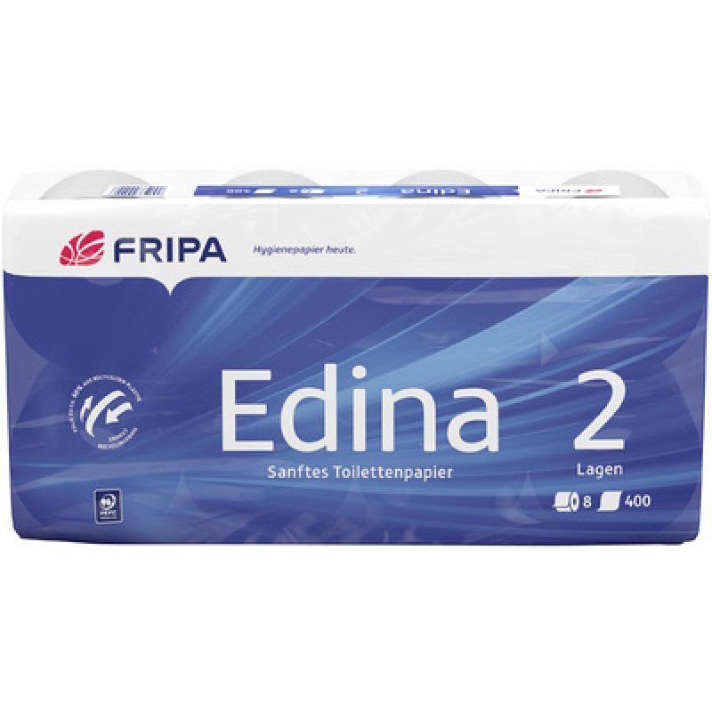 Fripa Papier toilette Edina, 4 couches, extra blanc