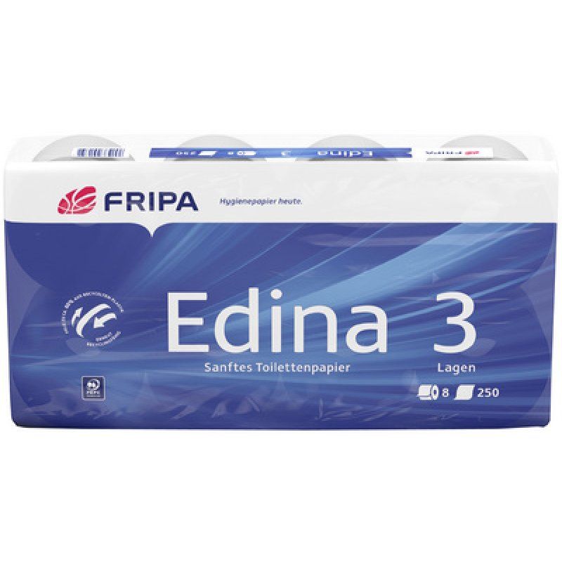 Fripa Papier toilette Edina, 4 couches, extra blanc