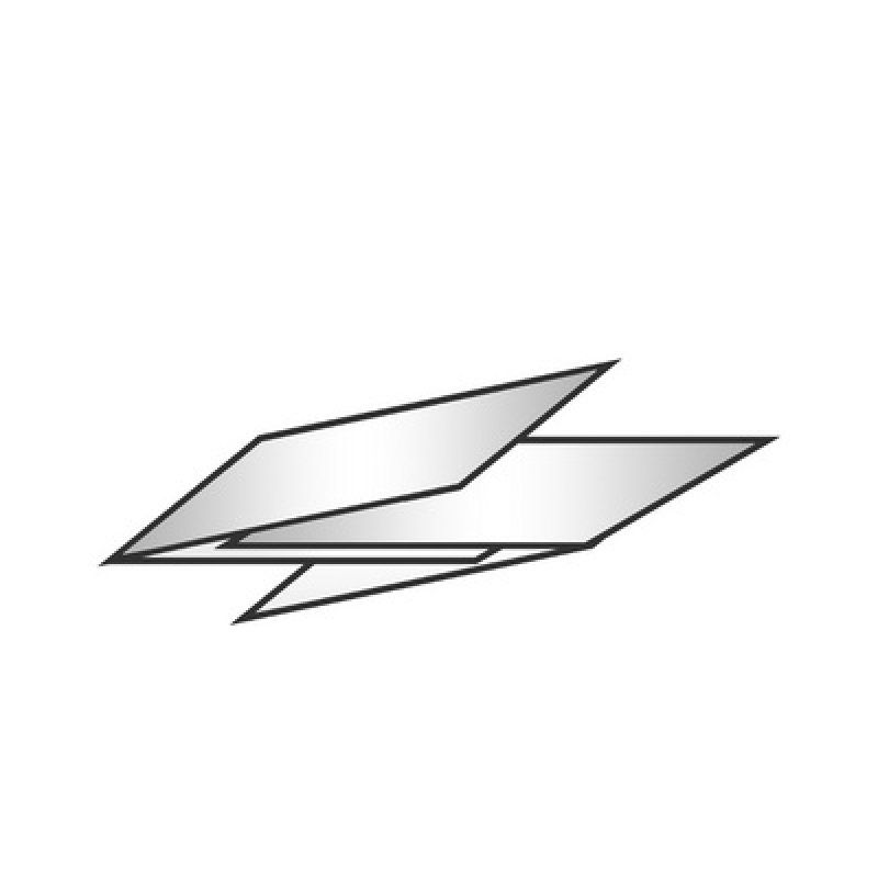 Fripa Essuie-mains VELANA, 250 x 230 mm, pli en V, marron