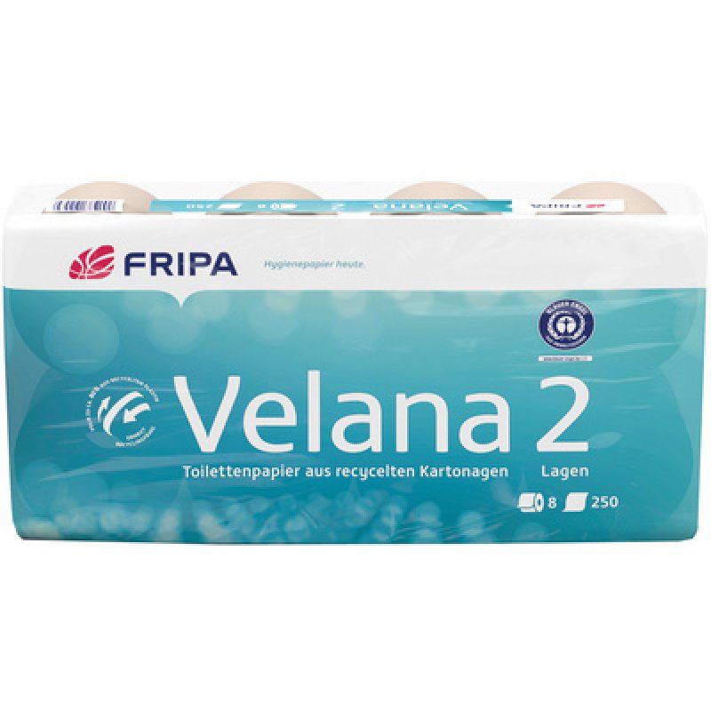 Fripa Papier toilette Velana, 3 couches, marron