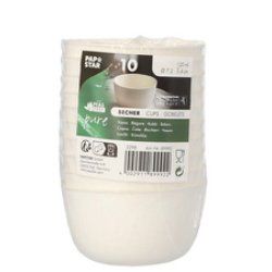 PAPSTAR Bol en canne à sucre "pure", rond, 120 ml, set de 10