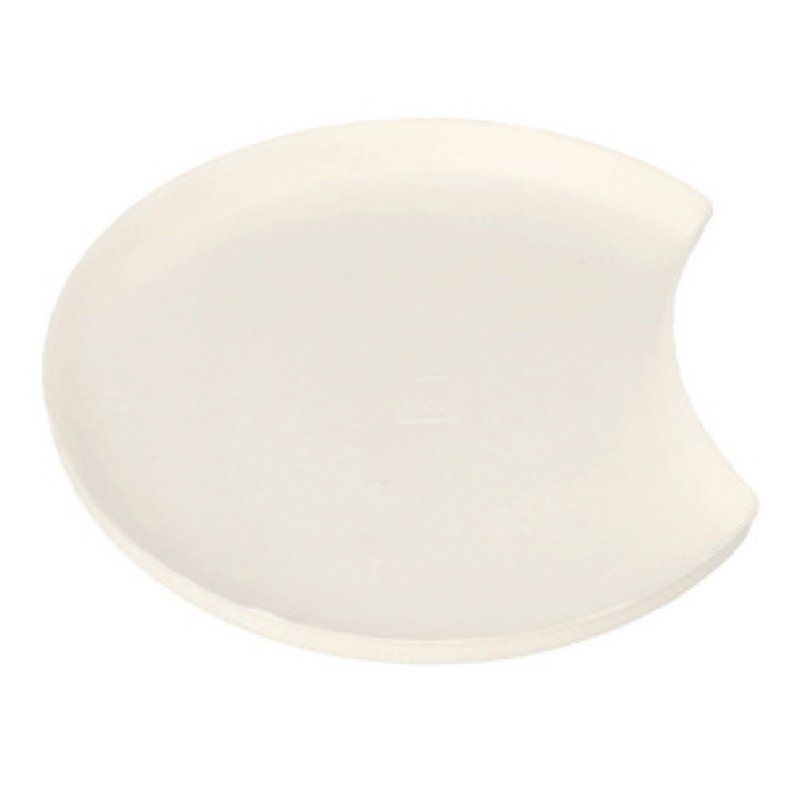 PAPSTAR Assiette en canne à sucre "pure", demi-lune, 12