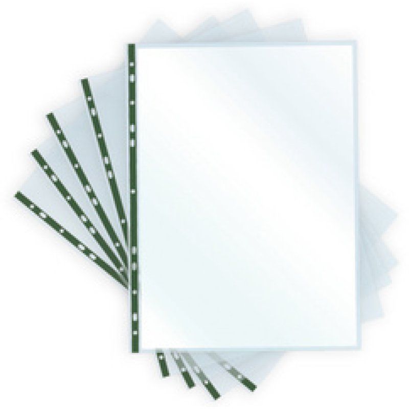 pavo Pochette perforée, A4, PP, 0,06 mm, transparent