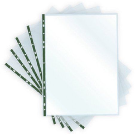 pavo Pochette perforée, A4, PP, 0,06 mm, transparent