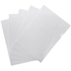 pavo Pochette coin, A4, PP, 0,10 mm, grainé, transparent