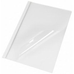 pavo Chemise à reliure thermique, A4, brillant, 15 mm, blanc