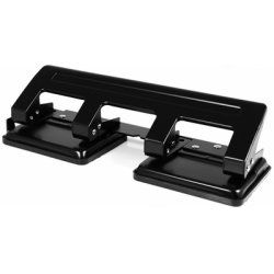 pavo Perforateur 4 trous, capacité: 20 feuilles, noir