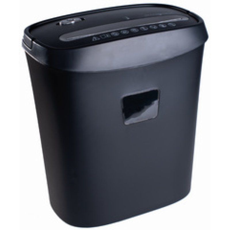 pavo Destructeur de documents Crosscut 7, particules, noir