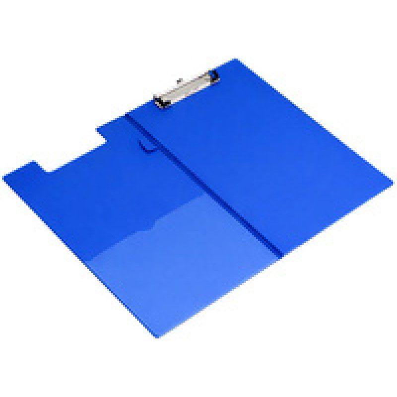 pavo Porte-bloc à pince, avec revêtement film, A4, rouge