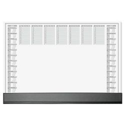 Sigel H6365 sous-mains Papier Noir, Gris, Blanc