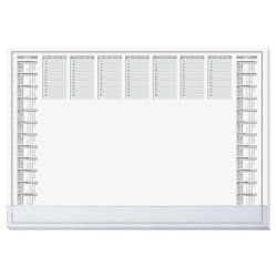 Sigel H6366 sous-mains Papier Gris, Blanc