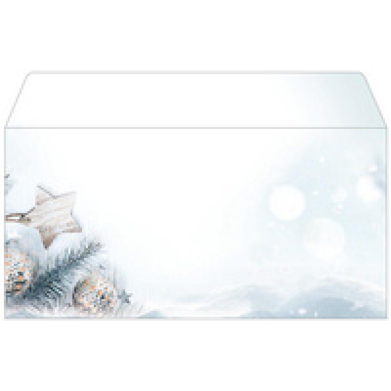 papier Enveloppe à motif de Noël "Cozy Christmas Watercolor"