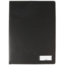 sigel Reliure pour manifold, A4, PU, noir