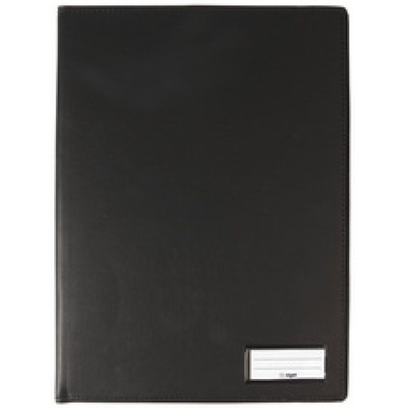 sigel Reliure pour manifold, A4, PU, noir