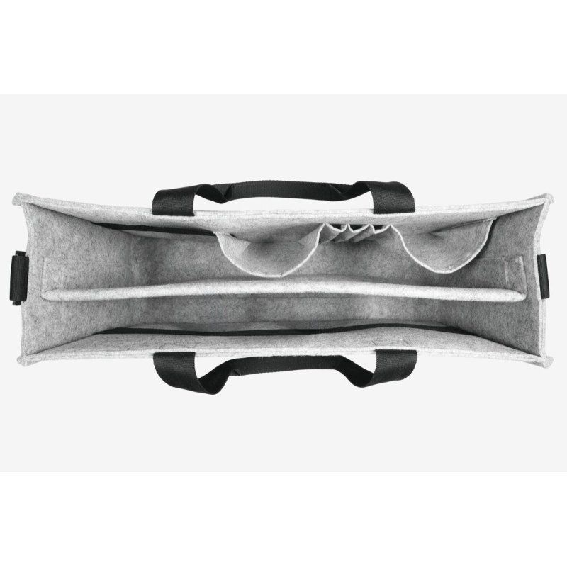 Sigel BA409 sac à main et sac en bandoulière Feutre PET, Polyéthylène téréphthalate (PET) Gris Garçon/Fille Sac