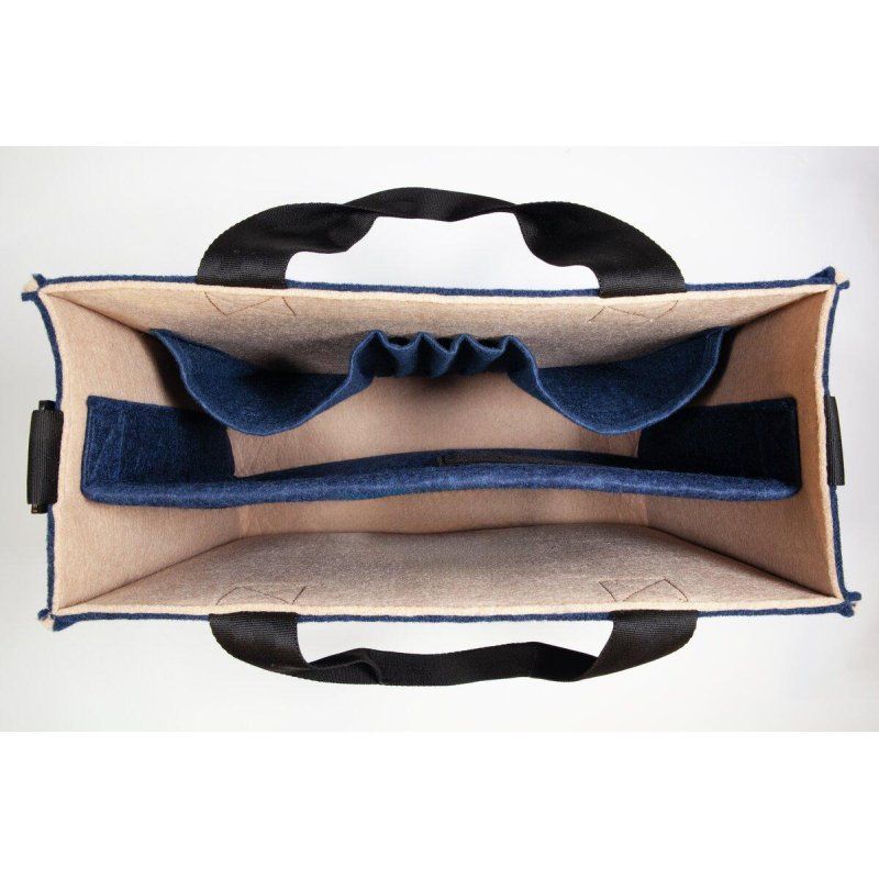 Sigel BA420 handbag/shoulder bag PET felt, Polyethylene terephthalate (PET) Beige, Blue Boy/Girl