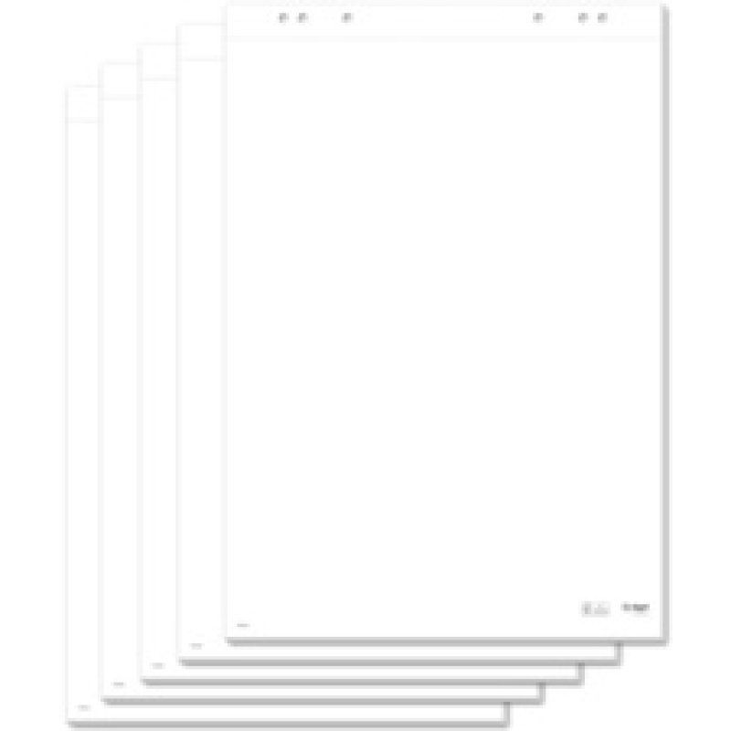 sigel Flipchart-Block, 680 x 990 mm, blanko, weiß, gerollt