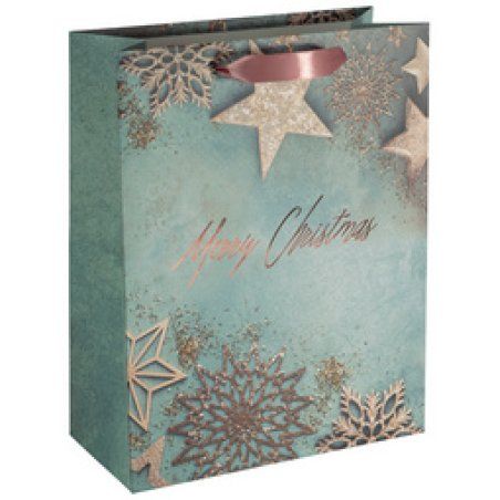 sigel Sac cadeau de Noël "Glamorous Christmas", petit