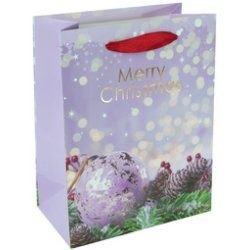sigel Sac cadeau de Noël "Charmful Christmas", petit