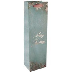 sigel Sac cadeau de Noël pour bouteille Charmful Christmas