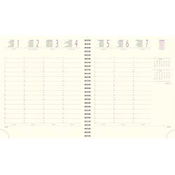 EXACOMPTA Agenda de bureau SAD 18S VERONE 2025/2026, 16 mois