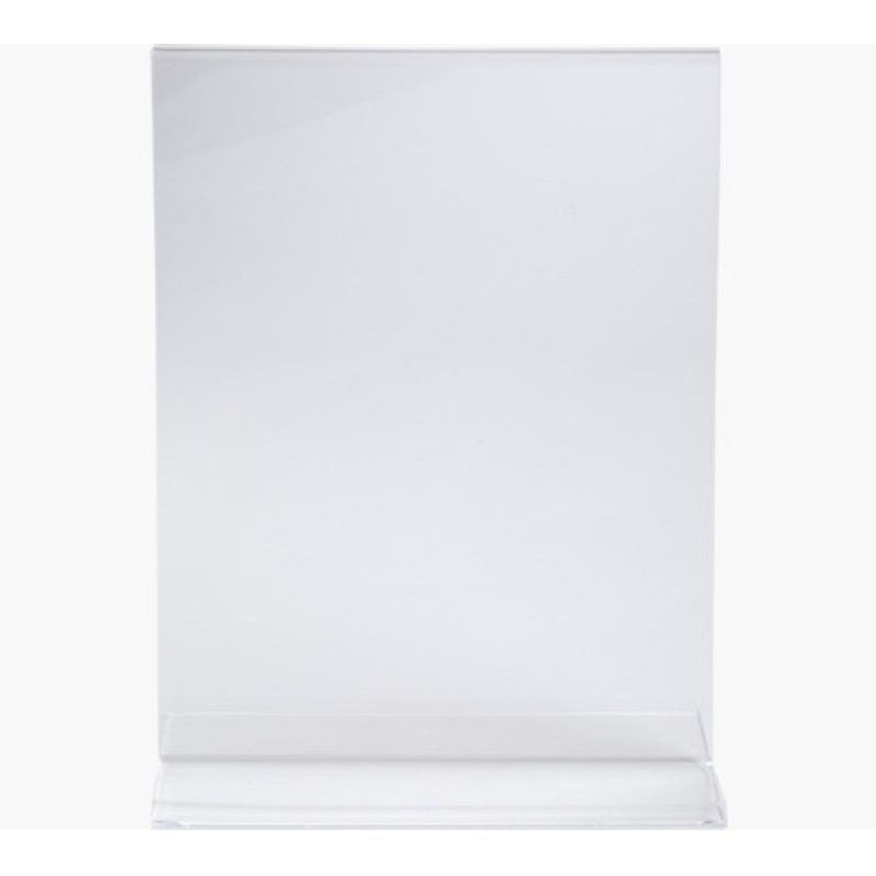 Exacompta 84158D support de panneau et stand d'information A4 polyméthacrylate de méthyle (PMMA) Transparent