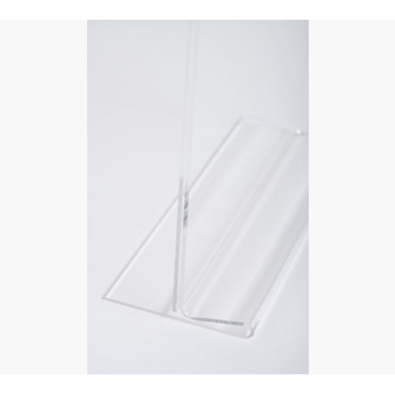 Exacompta 84158D support de panneau et stand d'information A4 polyméthacrylate de méthyle (PMMA) Transparent