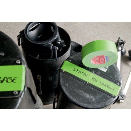 tesa Ruban adhésif 4671 Fluo, 19 mm x 25 m, jaune fluo