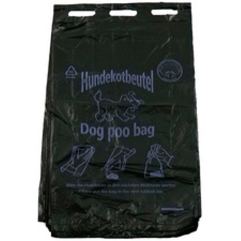 dm-folien Sac à déjections canines, 200x320 mm, bloc, rouge