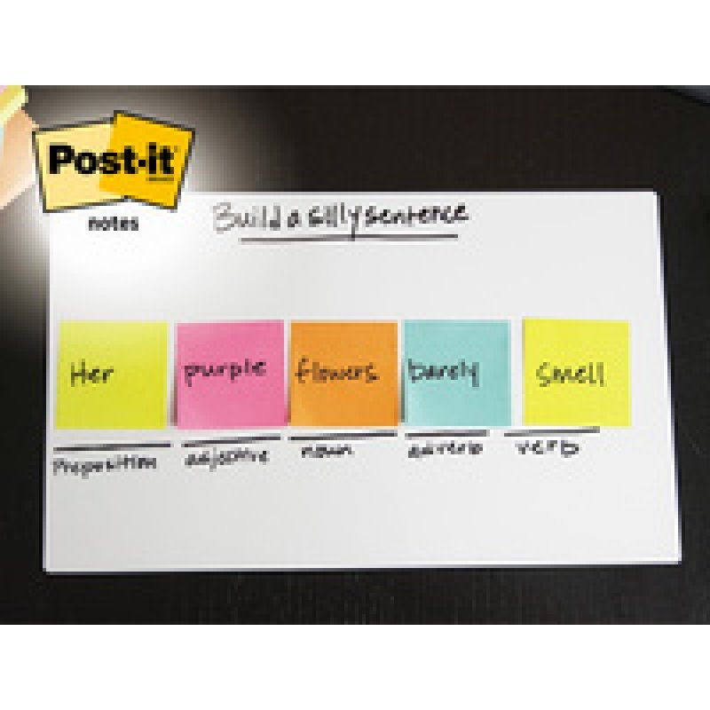 Post-it Bloc-note adhésif Notes, 76 x 76 mm, rose flamant