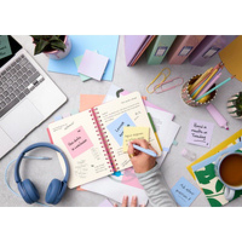 Post-it Bloc-notes Super Sticky Recycling Notes, menthe/bleu