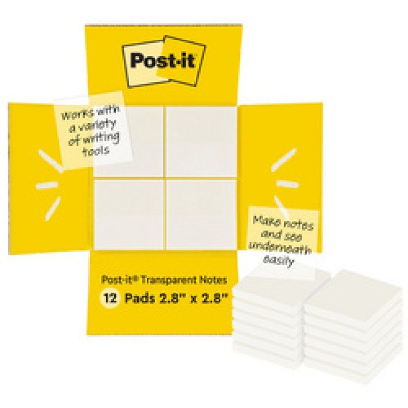 Post-It 600-TRSPT-SIOC note paper Self-adhesive