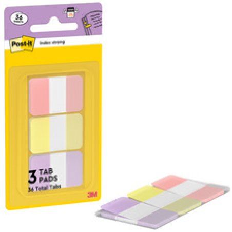 Post-it Marque-page rigide, standard, pastel