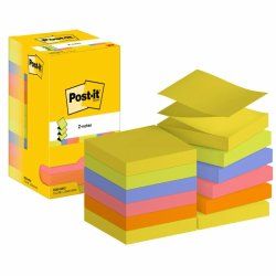 Post-It 7100290154 note paper Square Green, Orange, Pink, Purple, Yellow 100 sheets