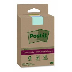 Post-it Bloc-notes super sticky Recycling notes, ligné