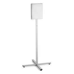 Durable 502057 support de panneau et stand d'information A4 Acier inoxydable Anthracite, Gris